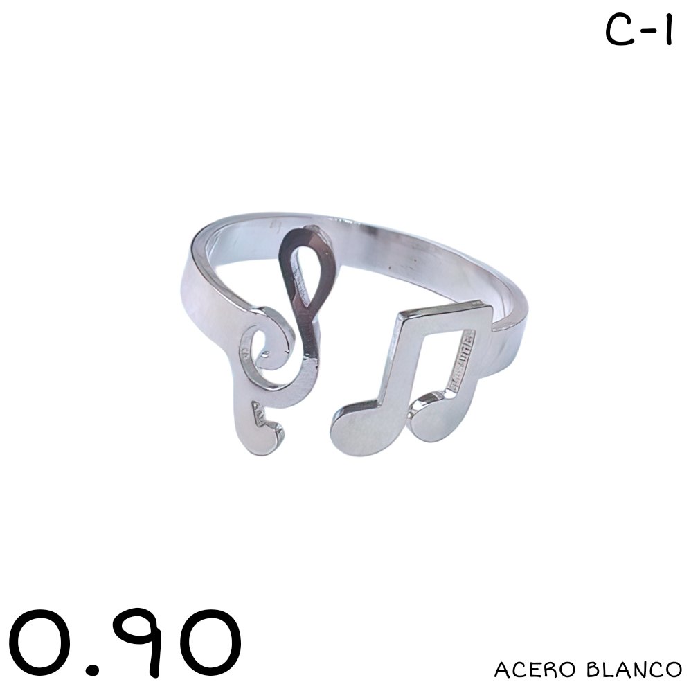 anillo nota musicales