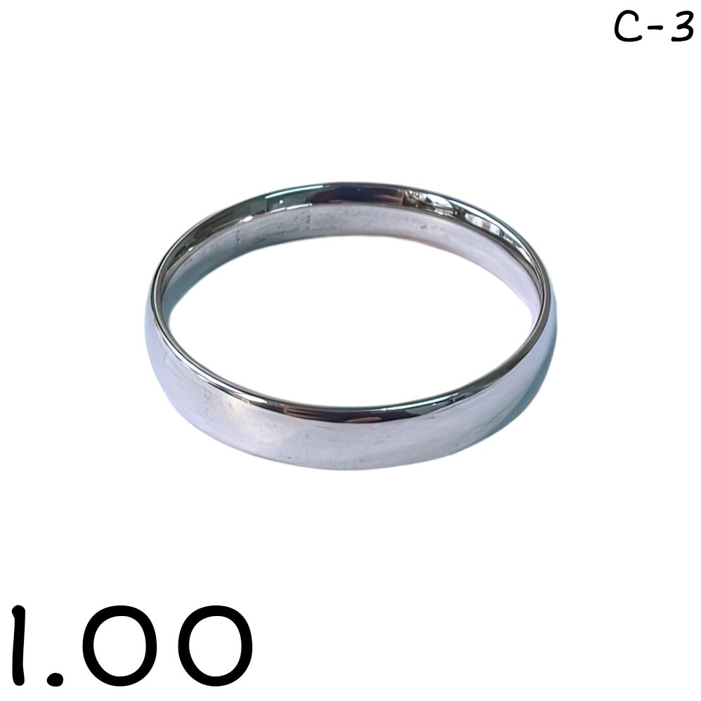 ANILLO LISO ACERO
