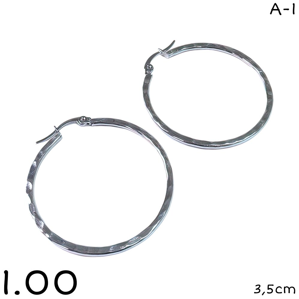 ARGOLLAS ACERO 3,5CM