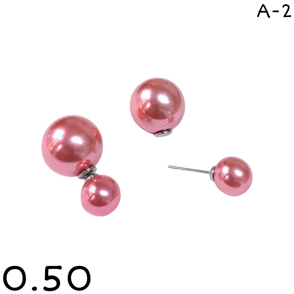 AROS BOLITA DE FUEGO ROSA