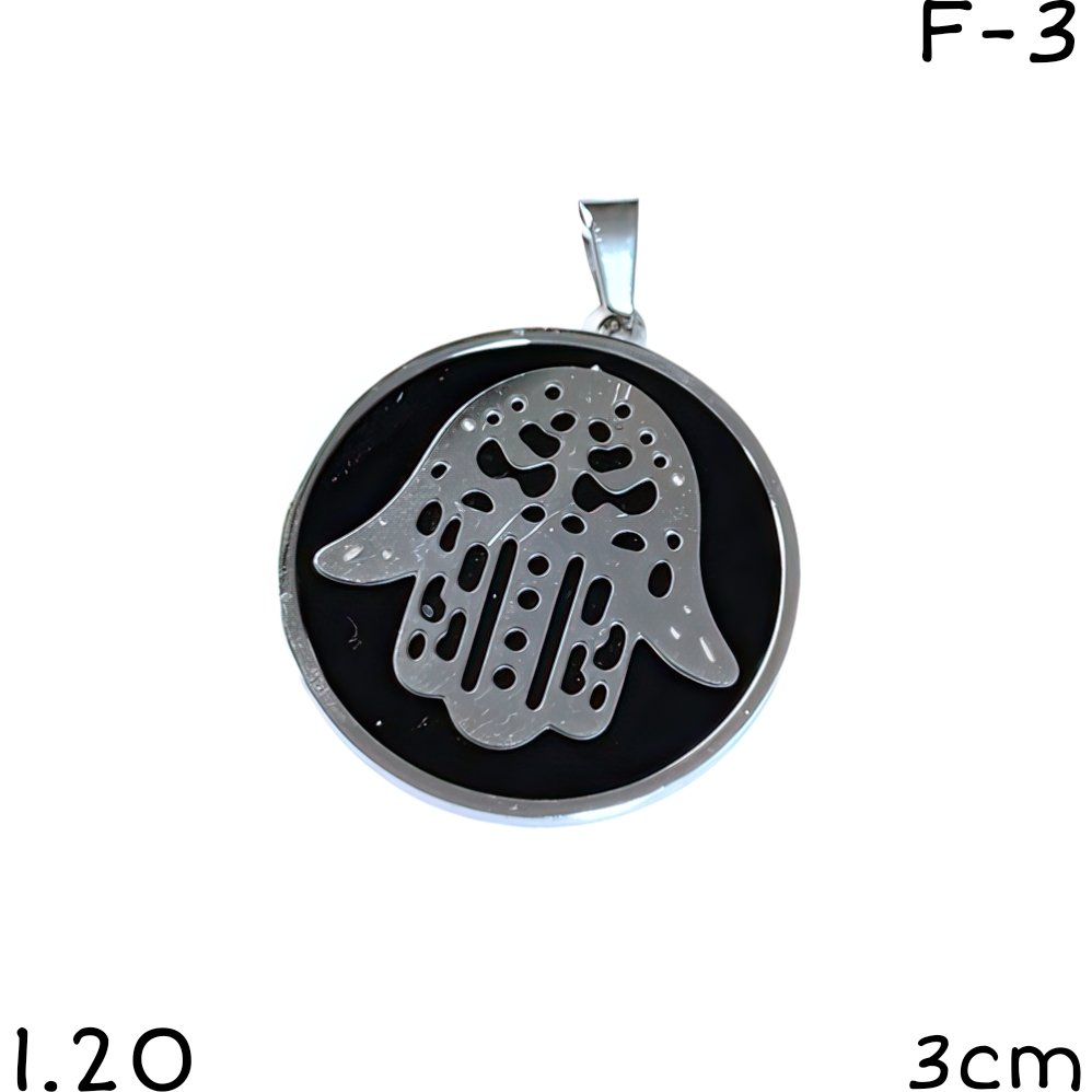 DIJE MANO DE FATIMA 3cm