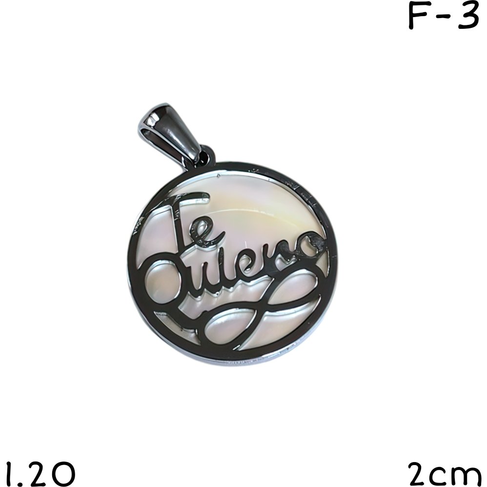 DIJE "TE QUIERO" 2cm