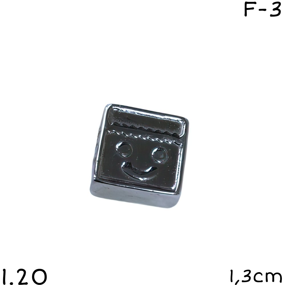 DIJE CARITA DE NENE  1,3cm