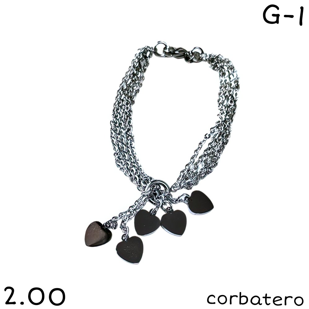 PULSERA CORBATERO CORAZON