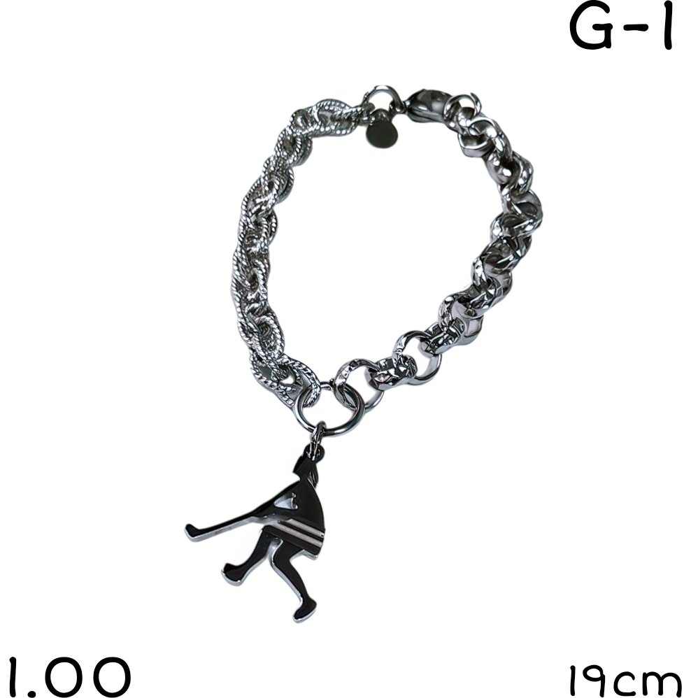 pulsera jugador de hockey. 19cm