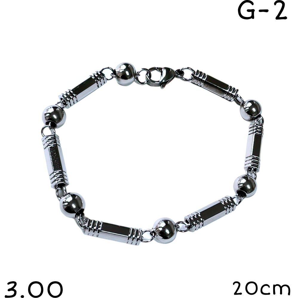 pulsera acero 20cm