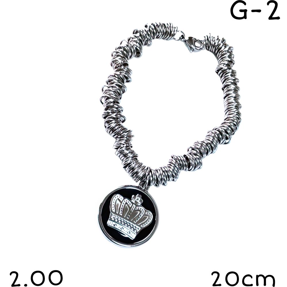 pulseras corona 20cm