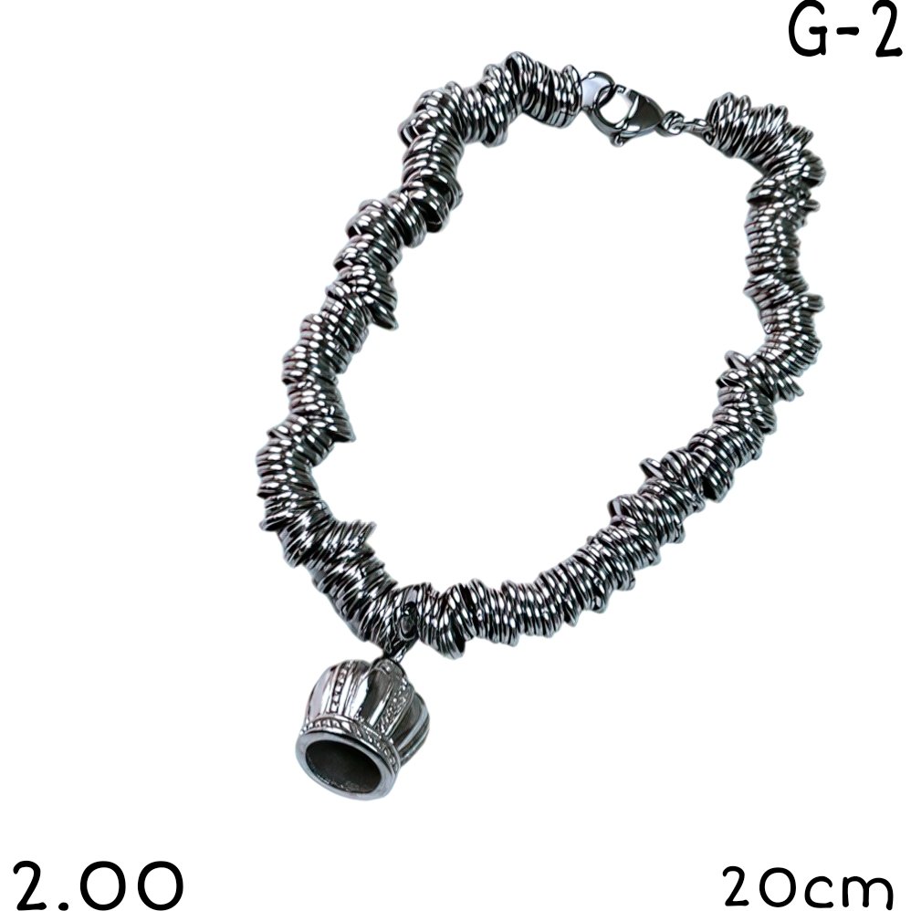 pulseras corona 20cm