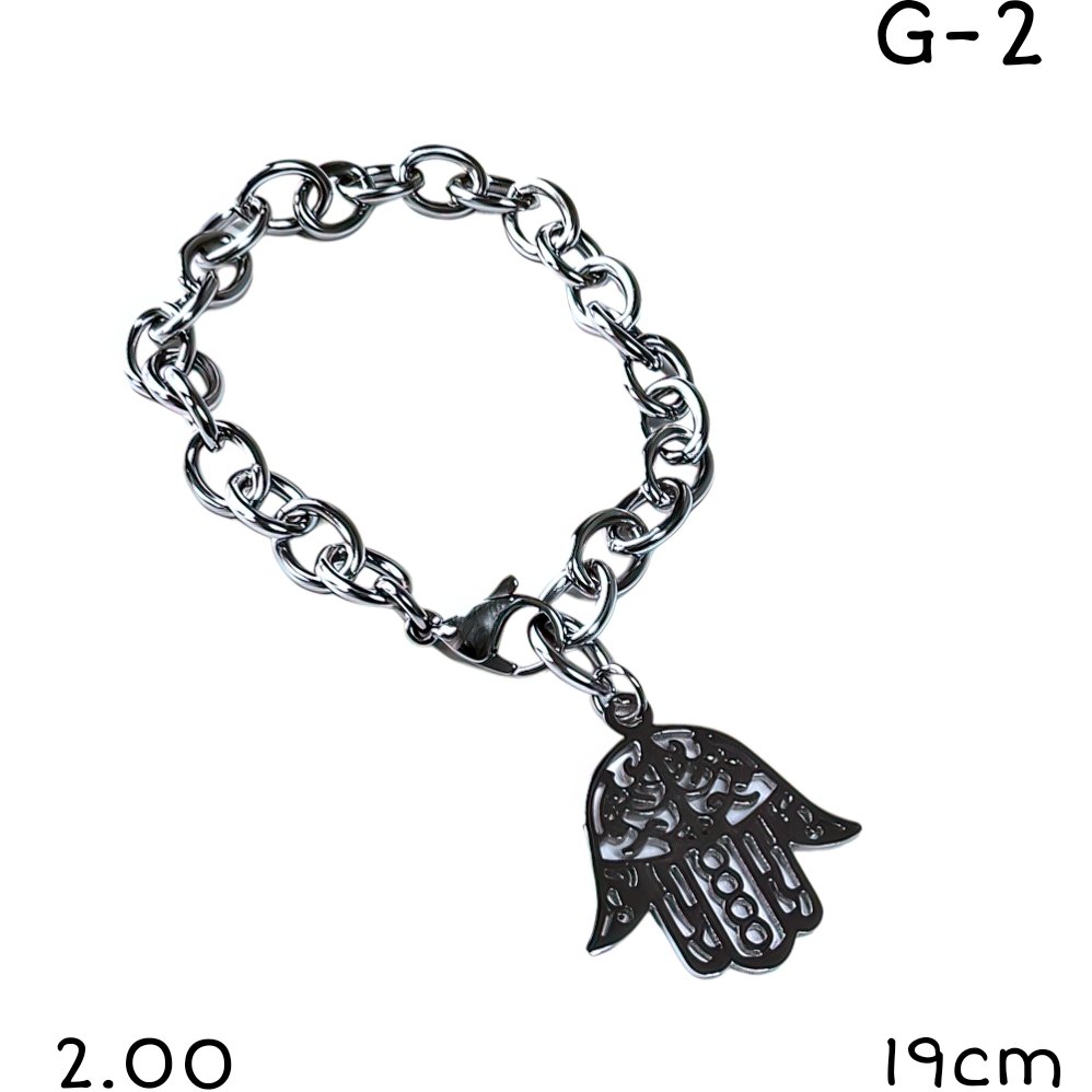 pulsera de mano de fatima 19cm