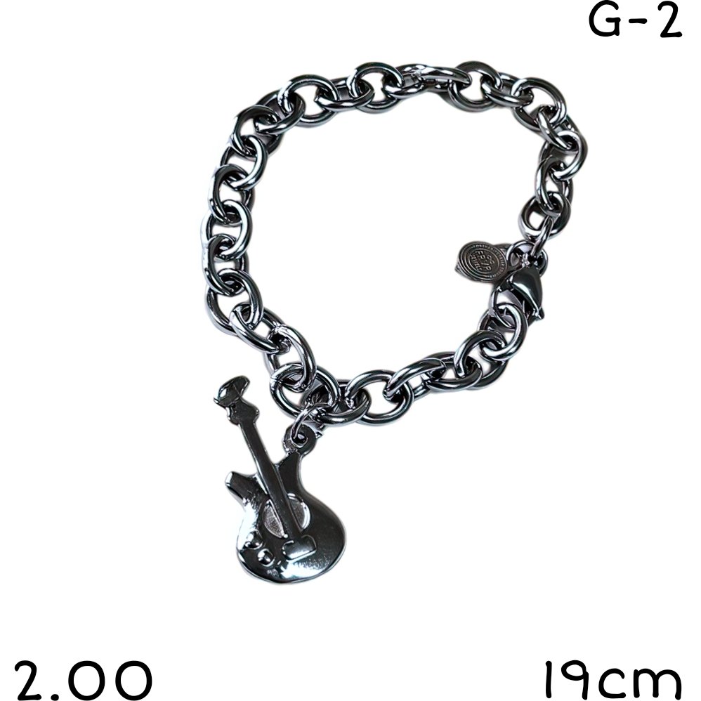 pulsera guitarra 19cm