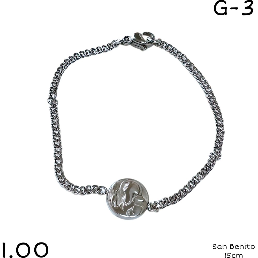 PULSERA SAN BENITO 15CM
