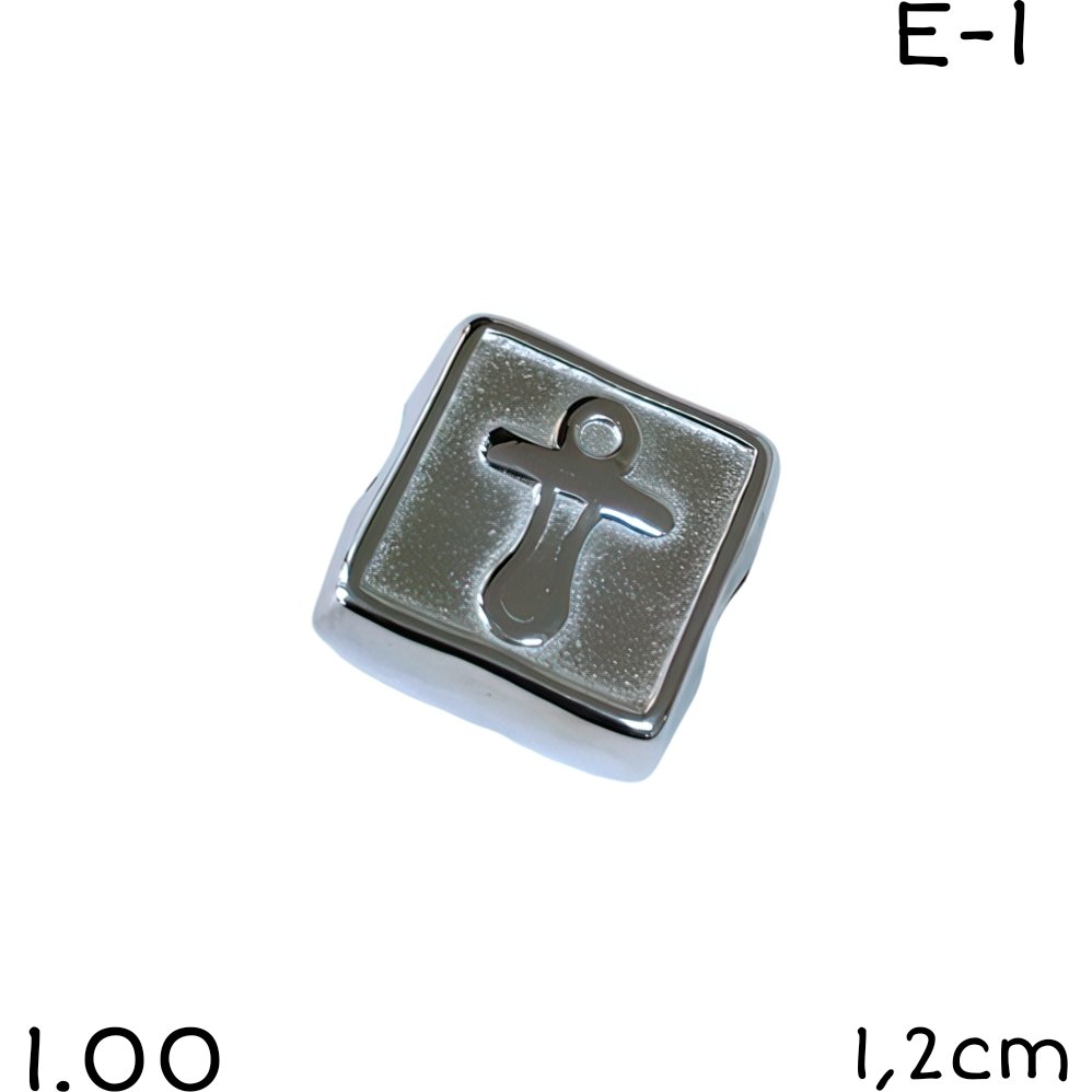 DIJE CHARMS ACERO CHUPETE 1,2CM