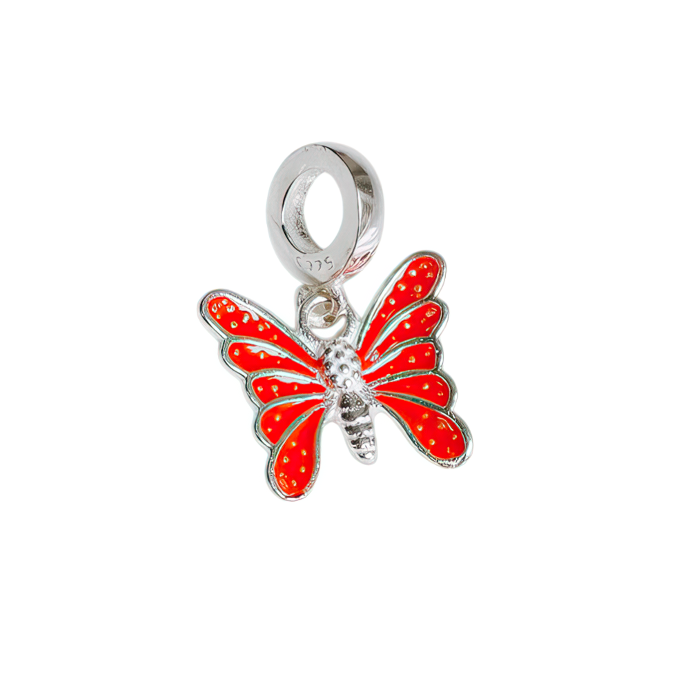 CHARMS MARIPOSA ROJO T-1S