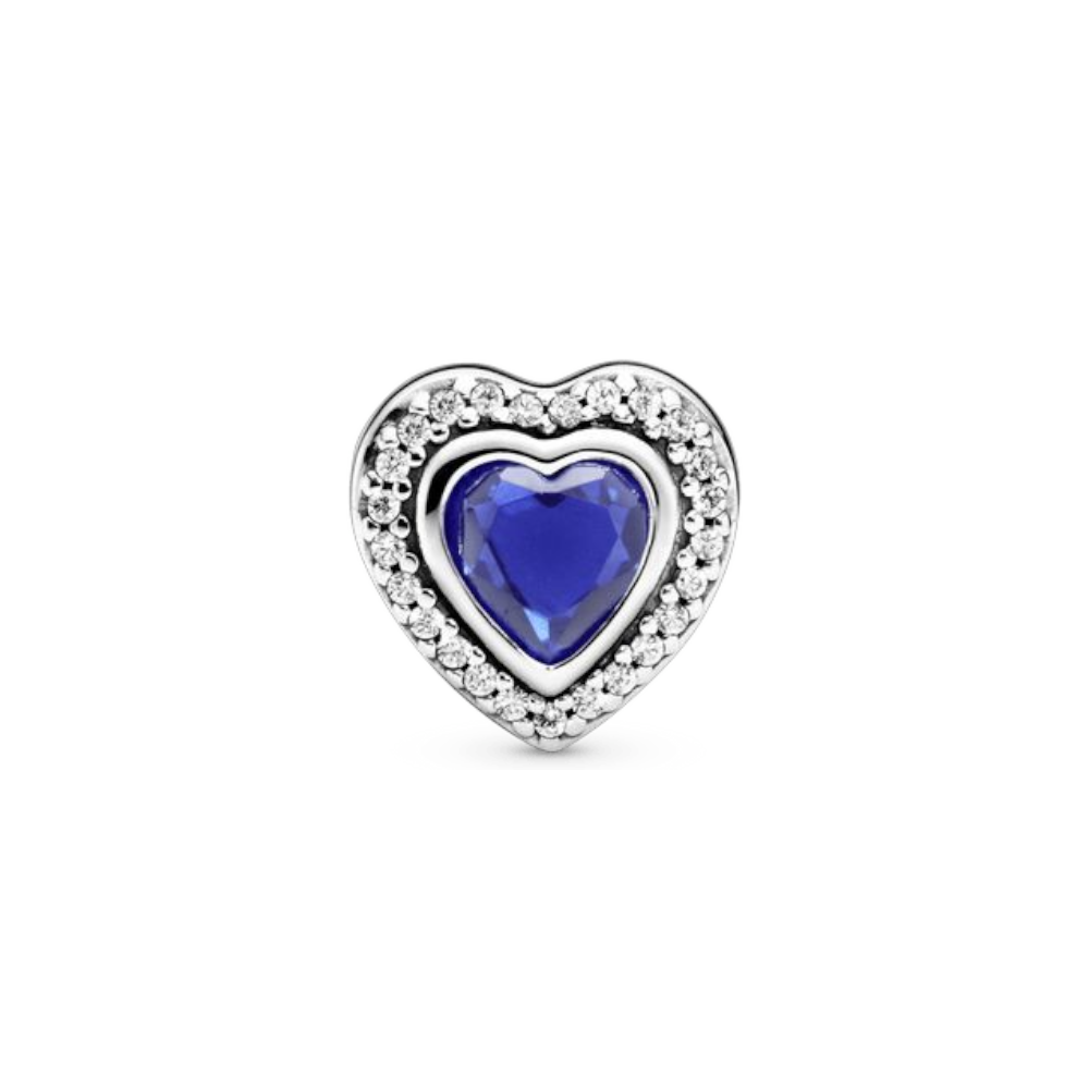 CHARMS CORAZON AZUL T-1S