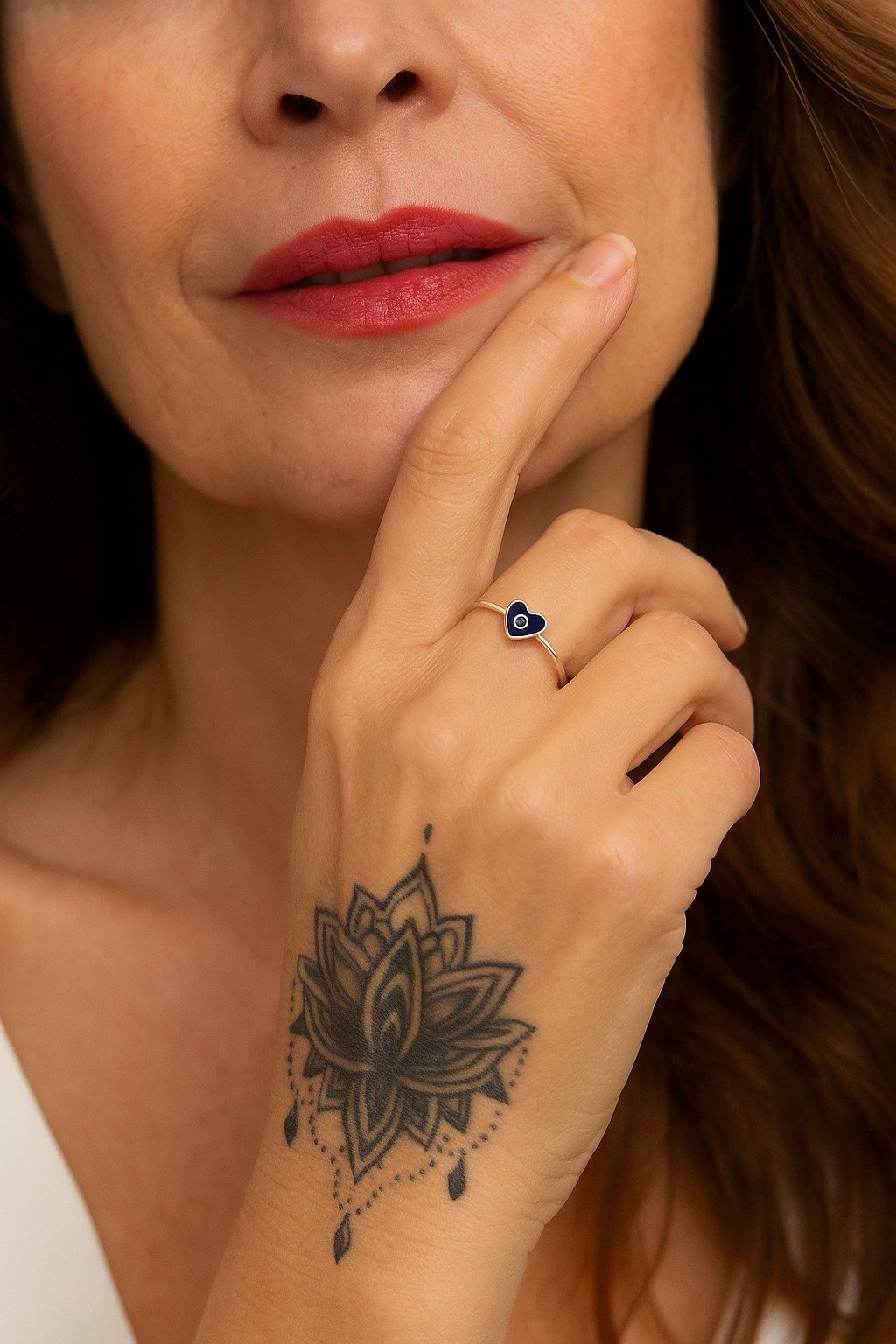 ANILLO CORAZON OJITO TURCO CP-AN