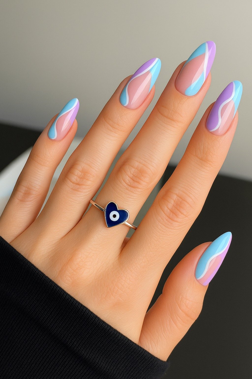 ANILLO CORAZON OJITO TURCO CP-AN