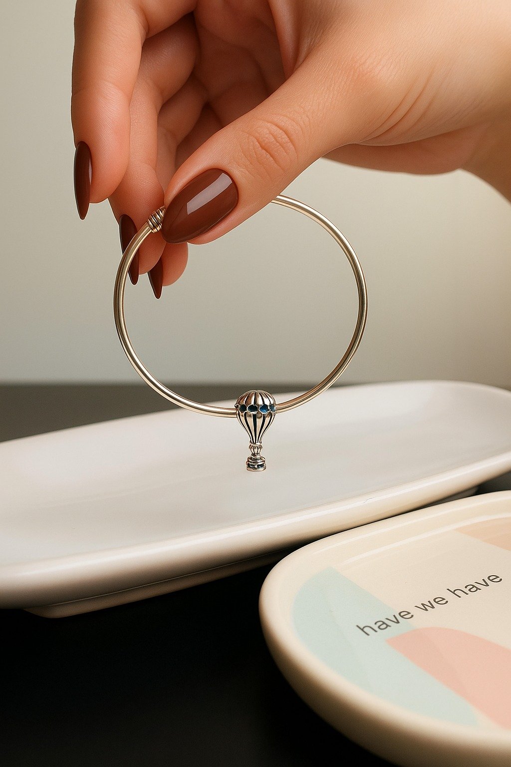 CHARMS GLOBO AEROSTATICO AZUL T-1B