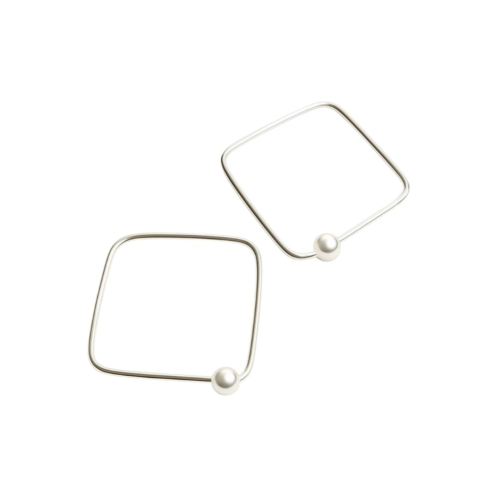 Argolla cuadrado C-21B