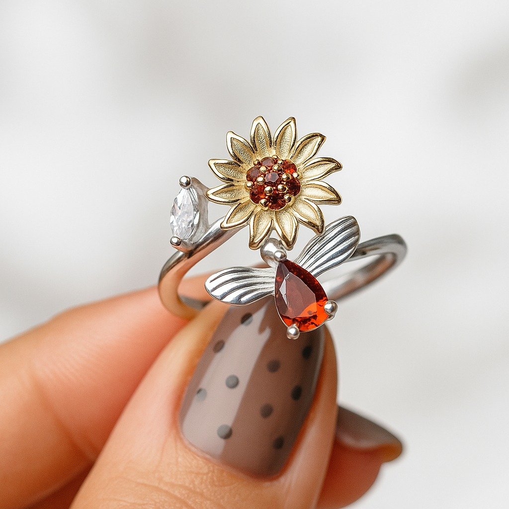 ANILLO GIRASOL GIRATORIO REGULABLE  CP-AN