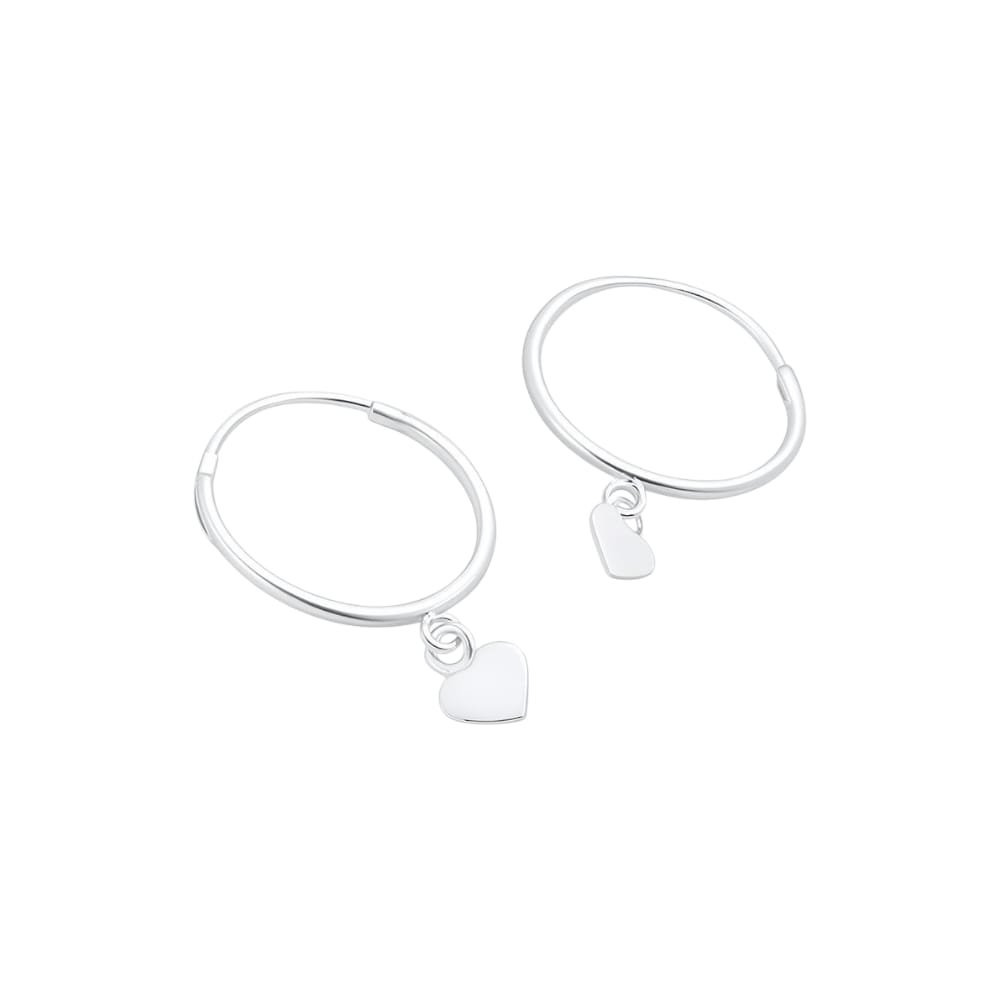 Argolla Corazon liso C-113B