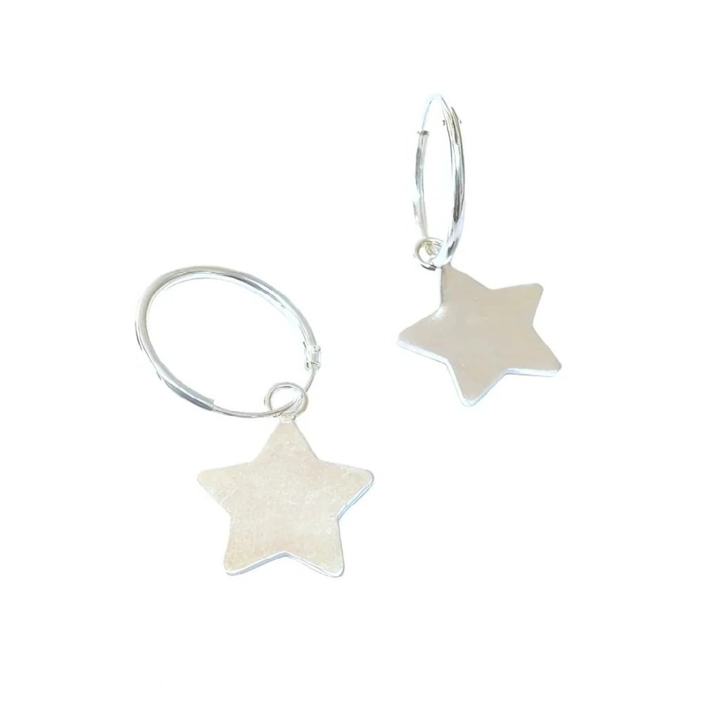 Argolla estrella lisa C-103C