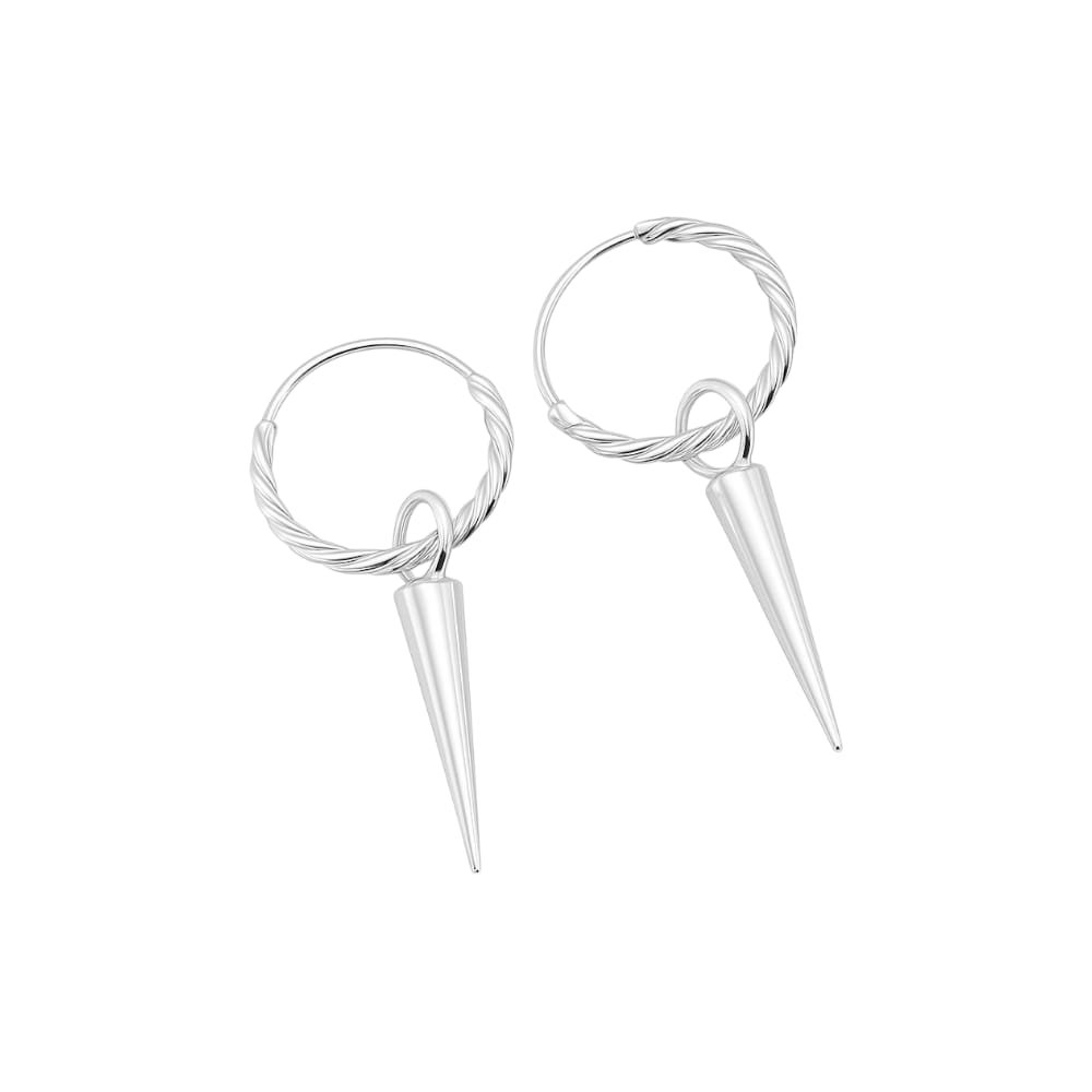 Argolla pendulo liso 12mm C-104C