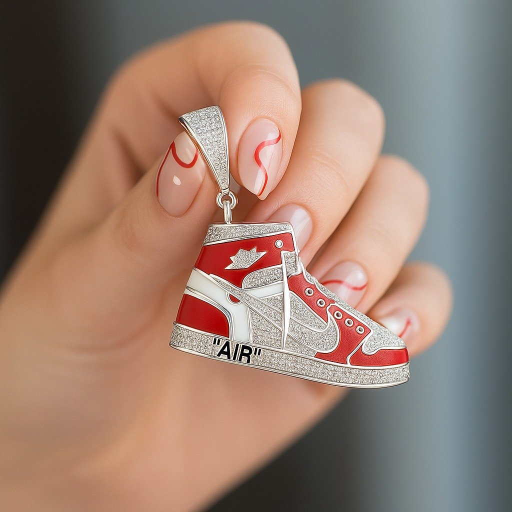 DIJE ZAPATILLA NIKE AIR JORDAN ROJAS 3,5cm CP-D