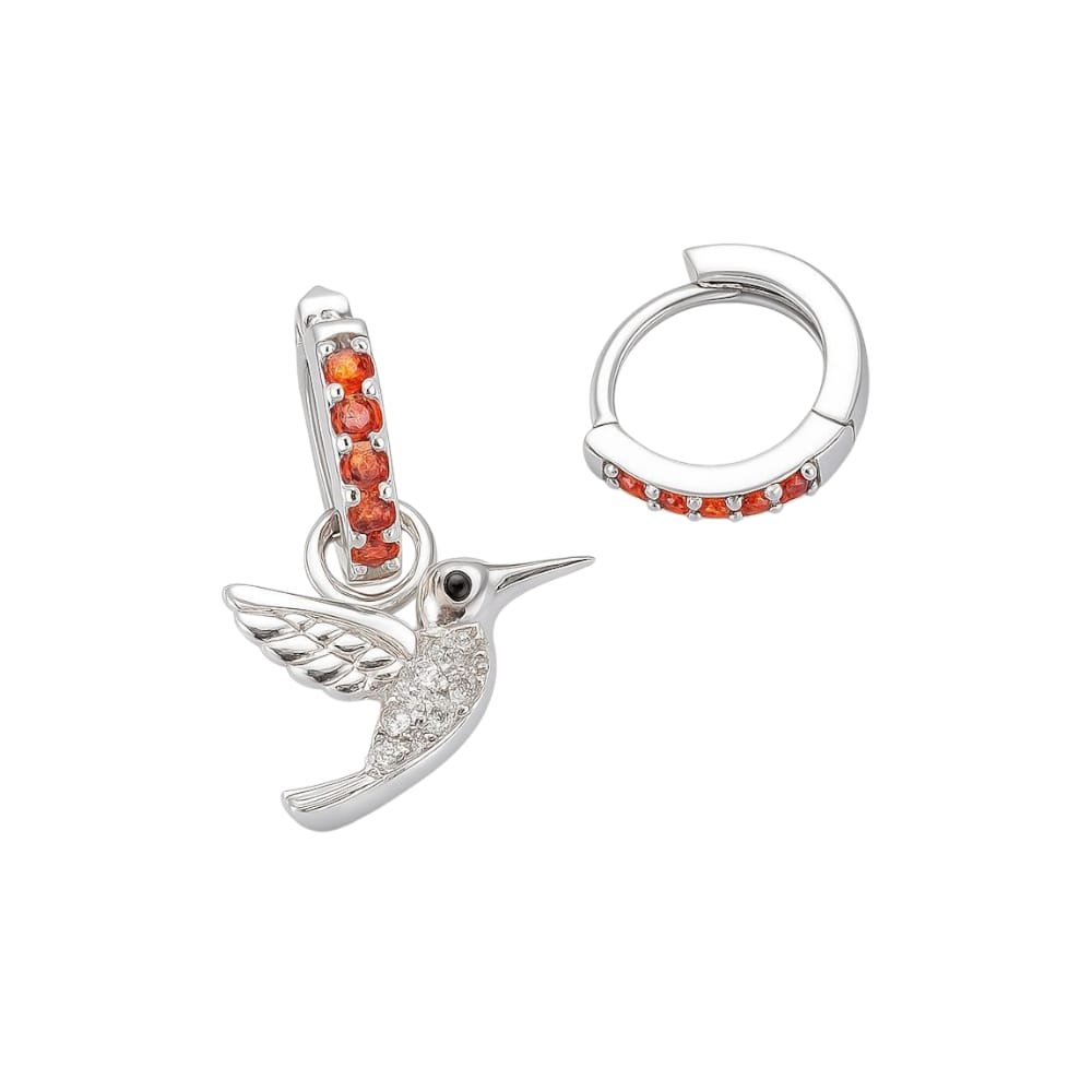 Argolla colibri rojo C-113A