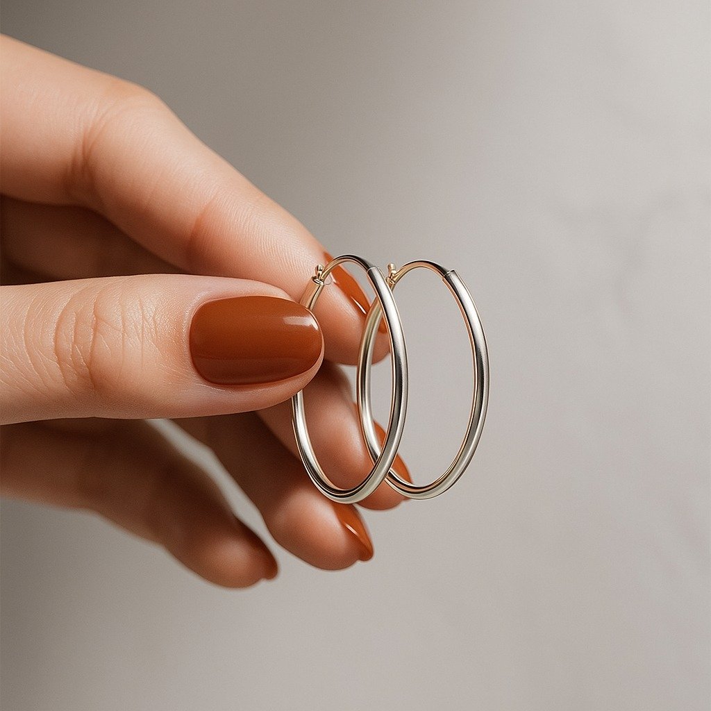 ARGOLLAS LISAS OVALADAS 20mm C-113B