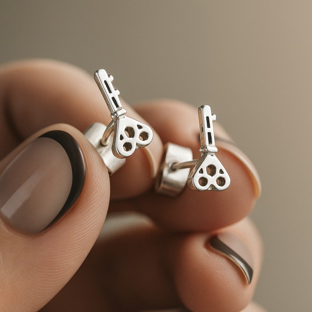 Pasante Llave corazon C-100B