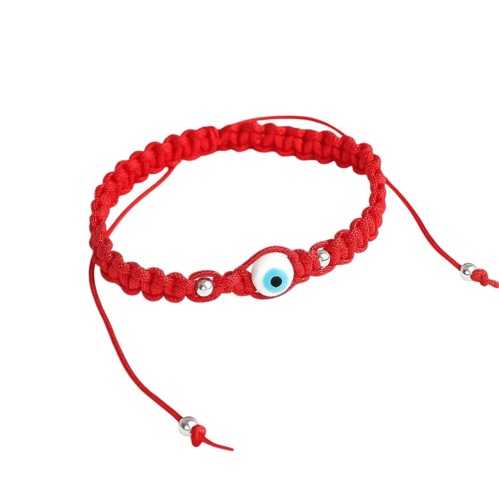Pulsera Hilo ojo blanco C-26C
