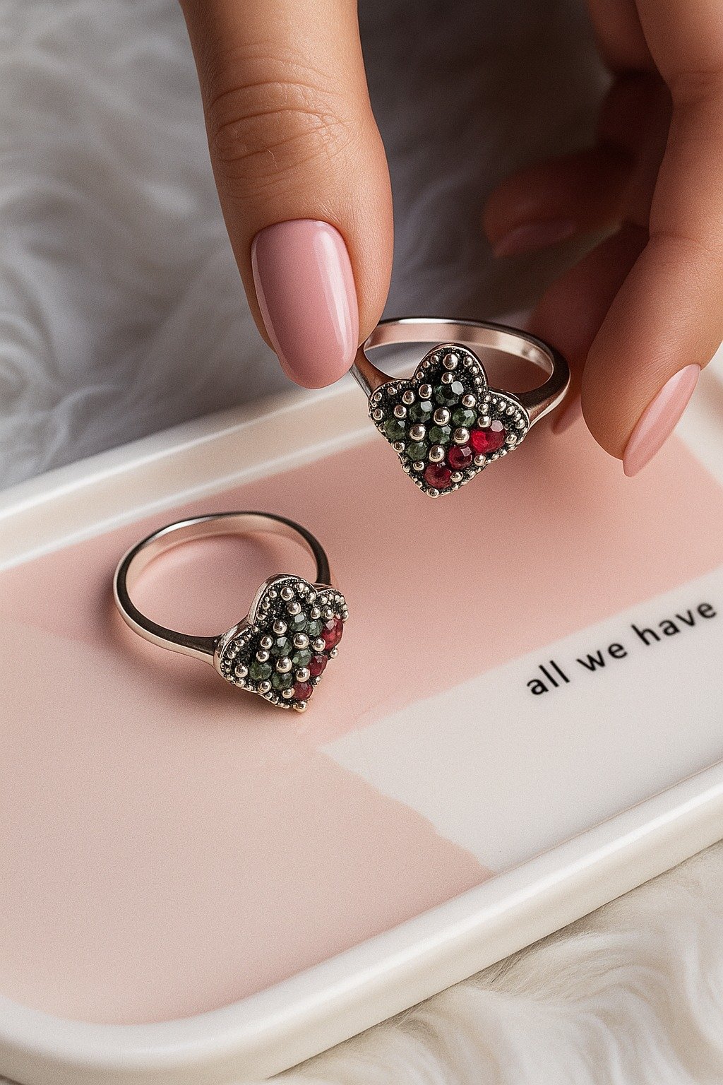 Anillo Piedra raiz C-116C