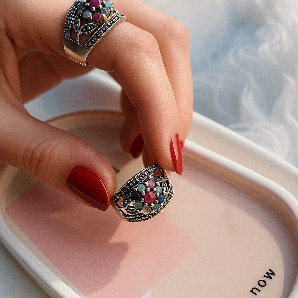 Anillo Piedra raiz C-116C