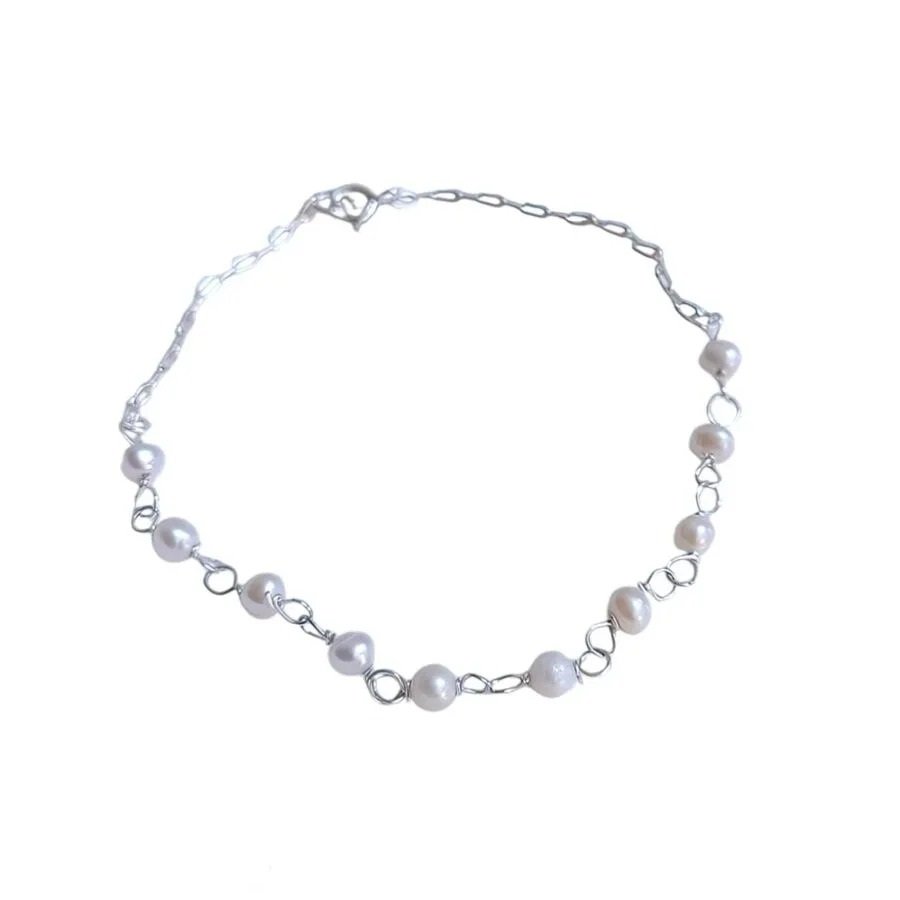 Pulsera perla 19cm C-26A