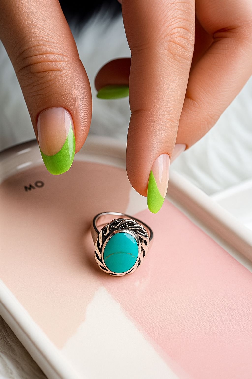 Anillo Piedra Turquesa C-105A