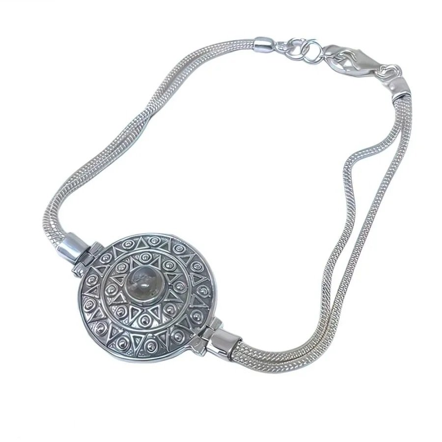 PULSERA PIEDRA LABRADORITA 18+1cm C-23A