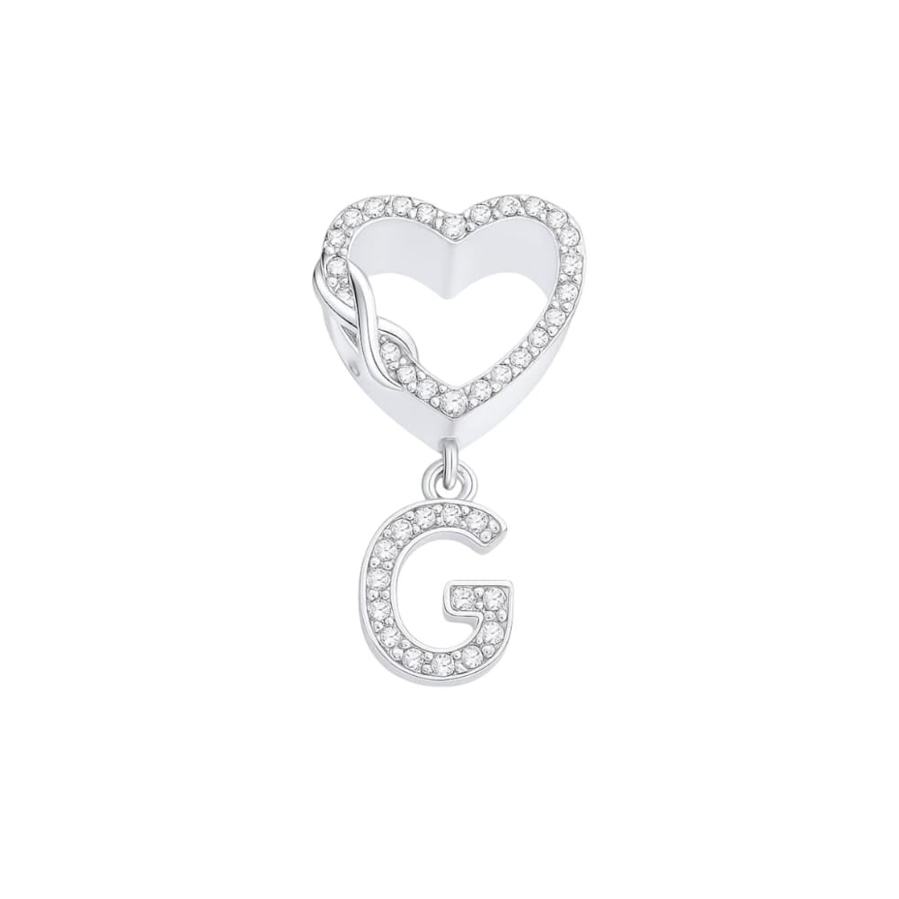 CHARMS AMOR INFINITO LETRA "G" CUBIC T-1F