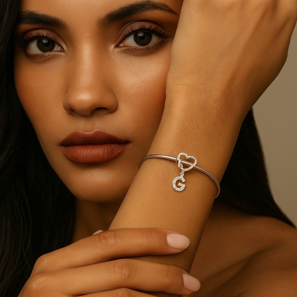 CHARMS AMOR INFINITO LETRA "G" CUBIC T-1F