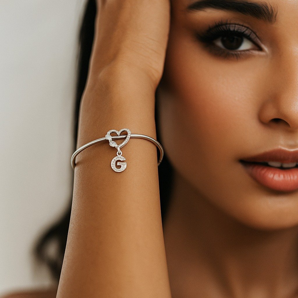 CHARMS AMOR INFINITO LETRA "G" CUBIC T-1F