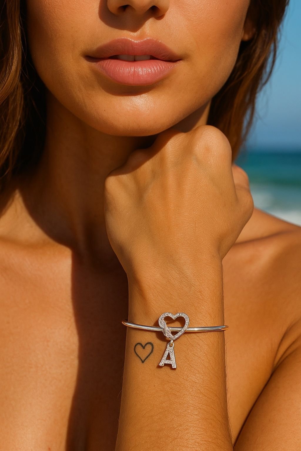 CHARMS AMOR INFINITO LETRA "A" CUBIC T-1F