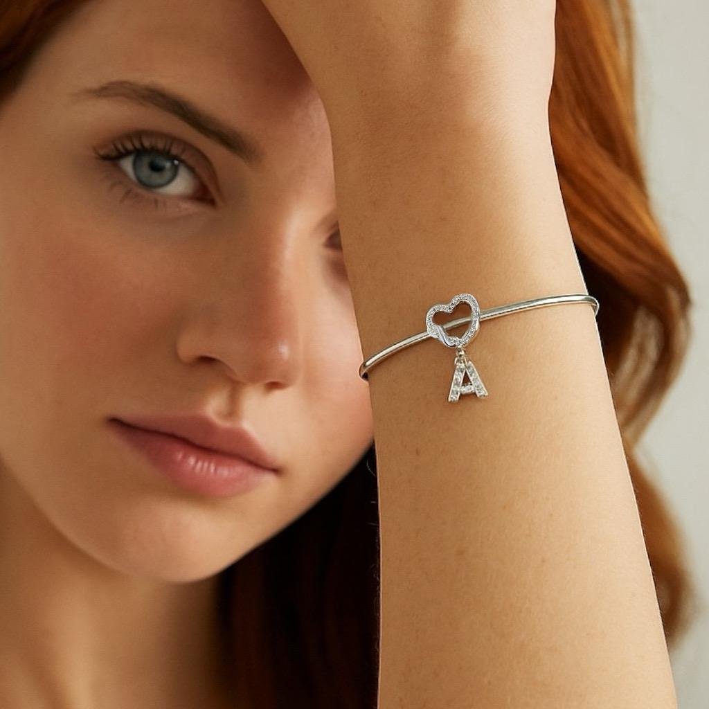 CHARMS AMOR INFINITO LETRA "A" CUBIC T-1F