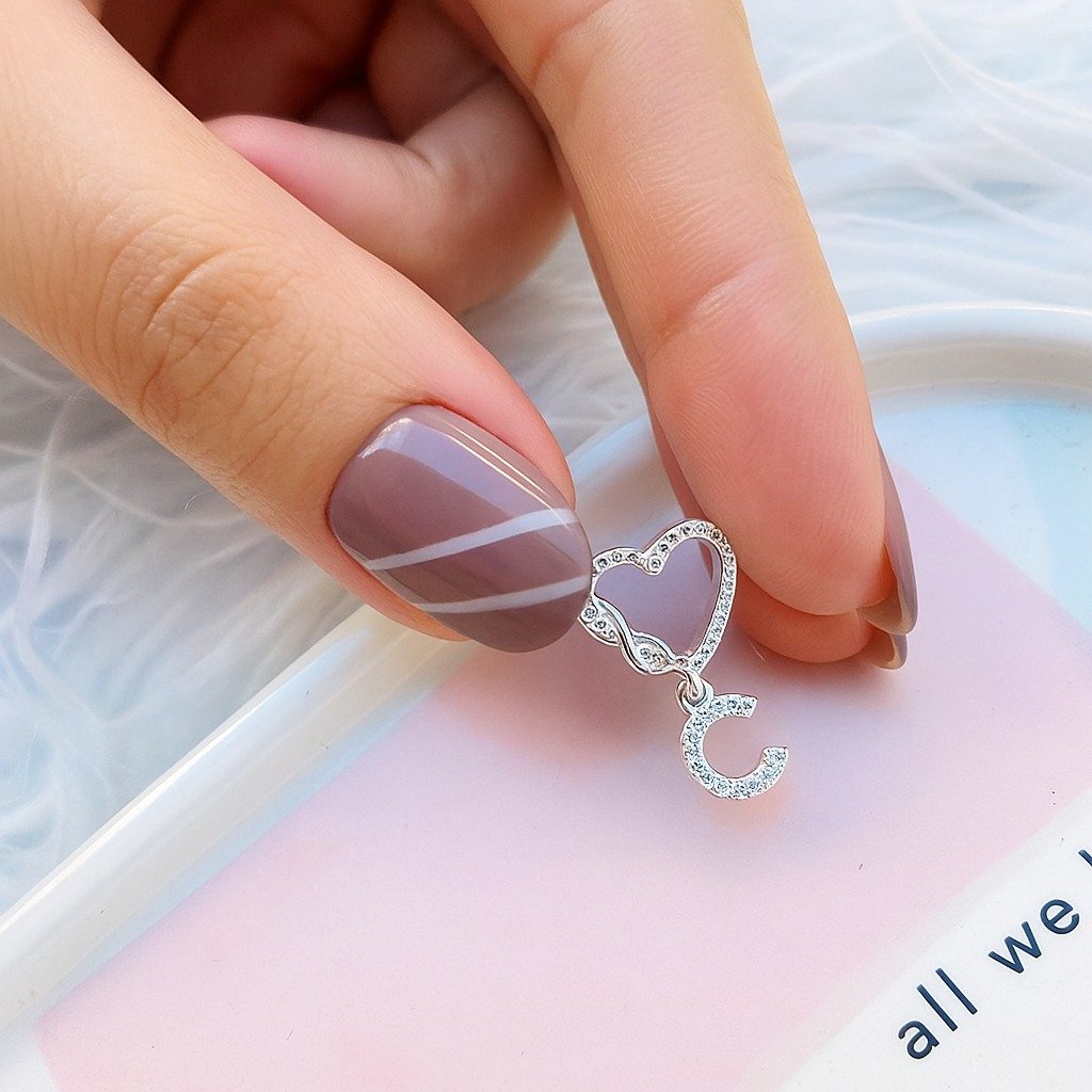 CHARMS AMOR INFINITO LETRA "C" T-1F