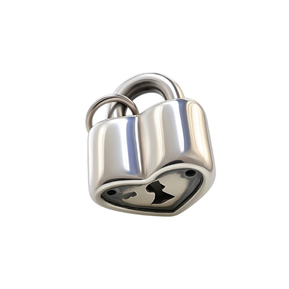 DIJE CANDADO CORAZON C-37B