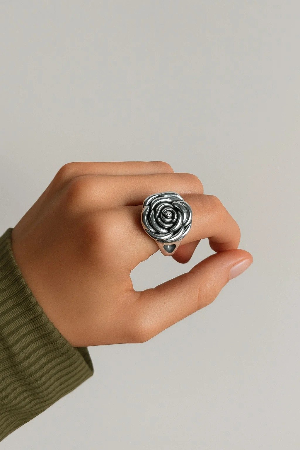 Anillo Infaldo Flor C-4A