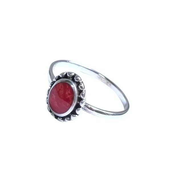 Anillo Piedra RUBI C-105A