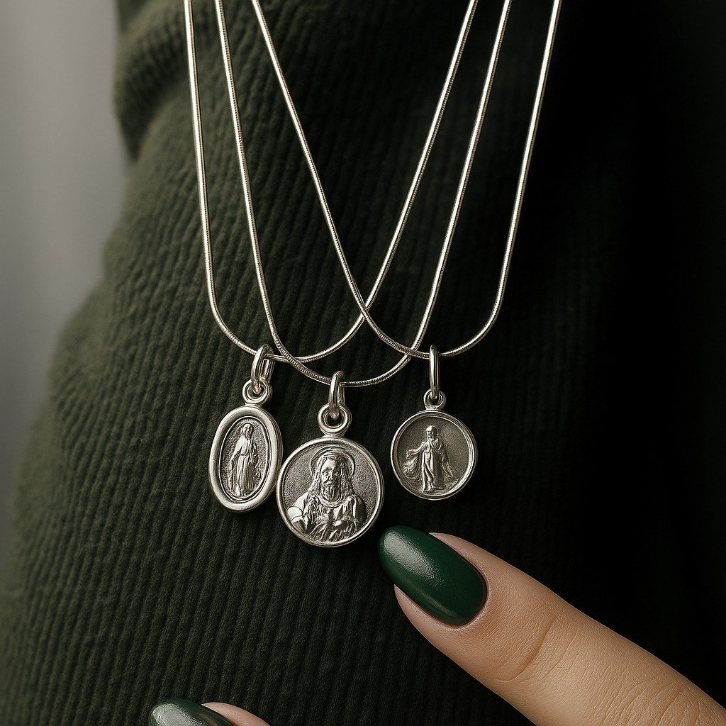 CONJUNTO SAGRADO CORAZON DE JESUS 45cm  C-56C