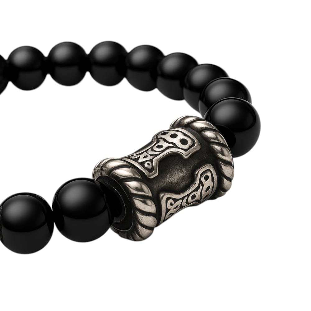 PULSERA  ACERO  ONIX C-109C