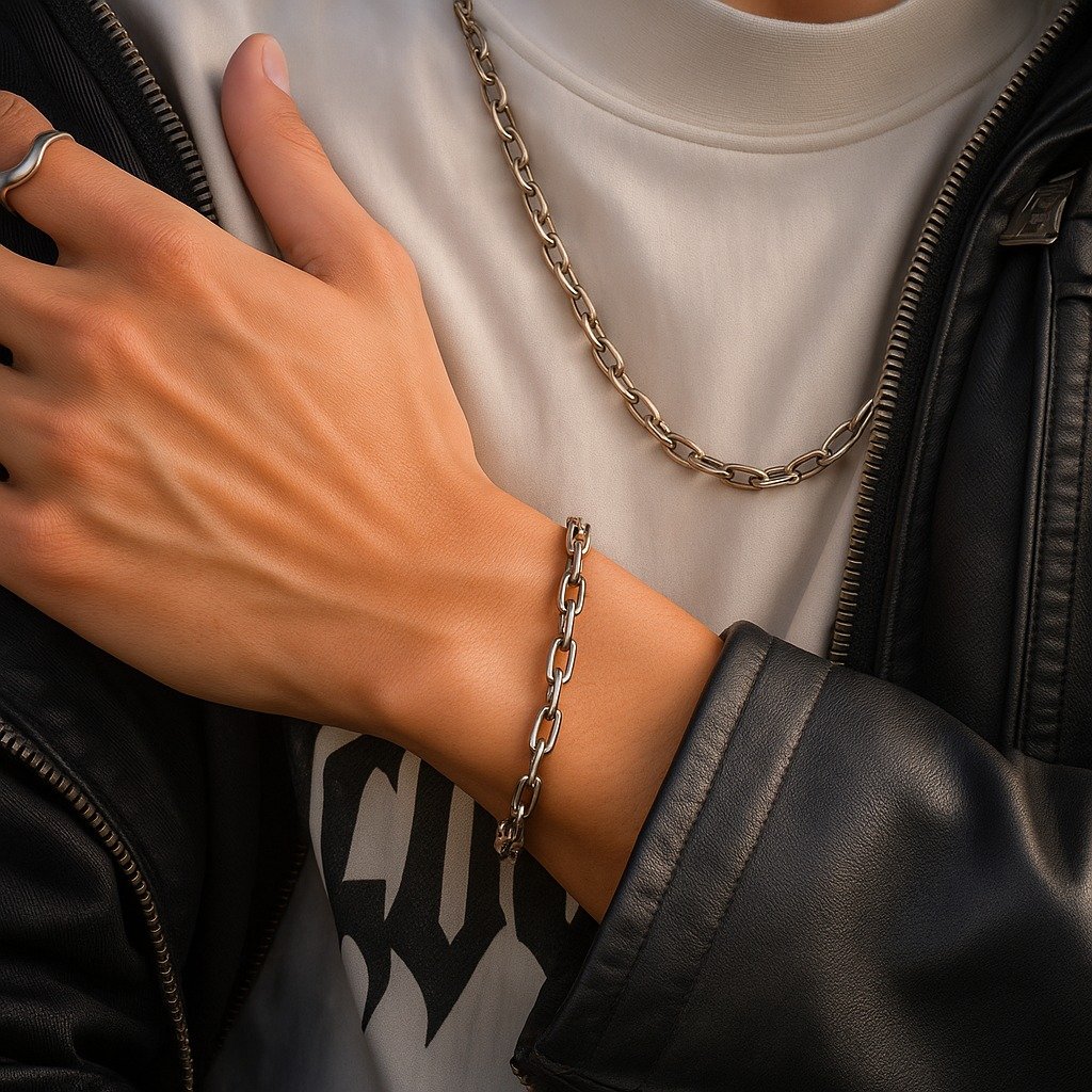 PULSERA FORCET 20cm GOLD MATE C-109C