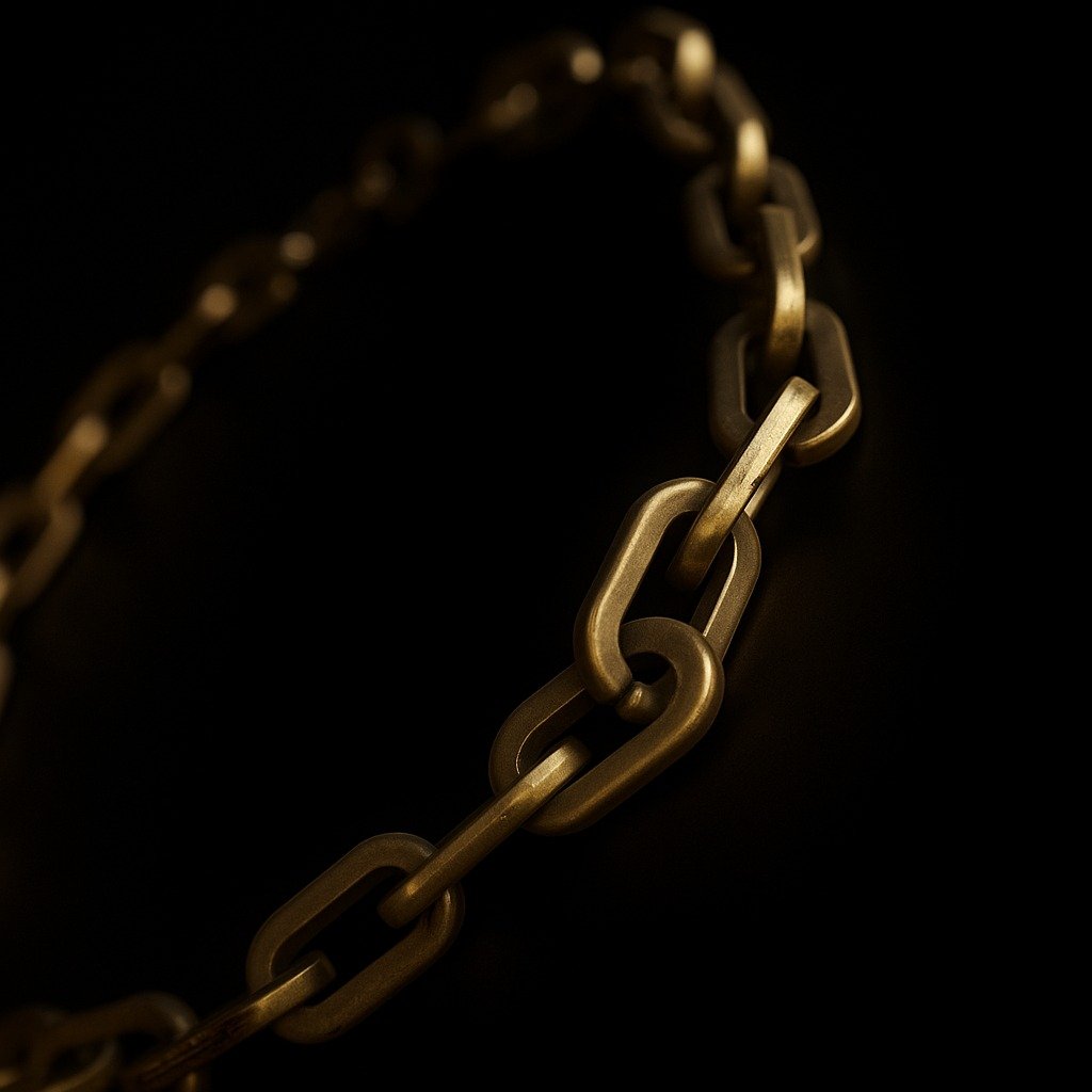 PULSERA FORCET 20cm GOLD MATE C-109C