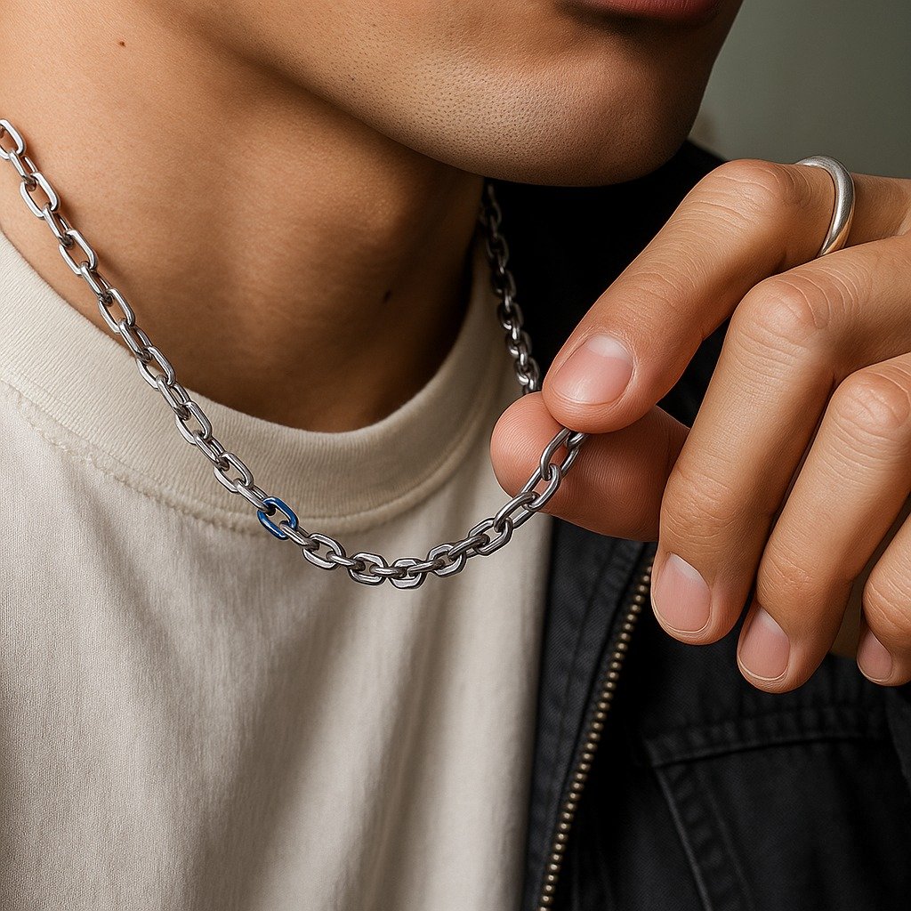 CADENA FORCET 55cm VINTAGE C-109C